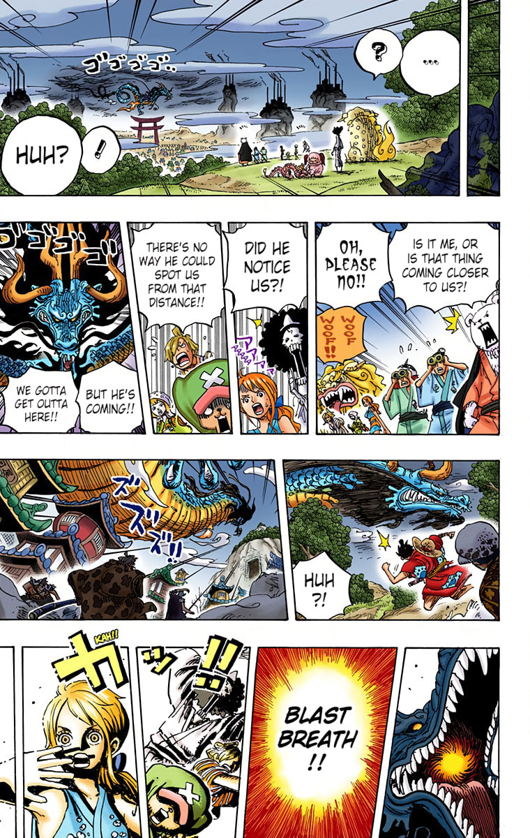 Read One Piece (Colored) chapter 922 image 11 on Lezhin