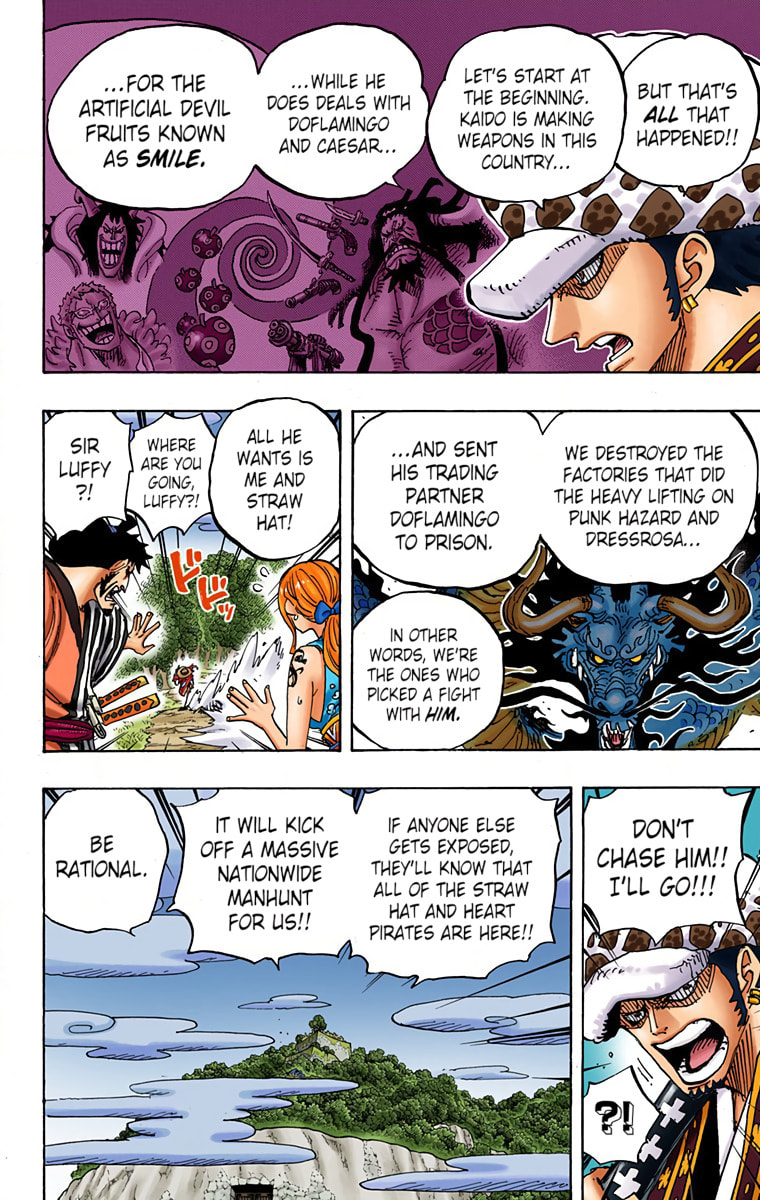 Read One Piece (Colored) chapter 922 image 3 on Lezhin