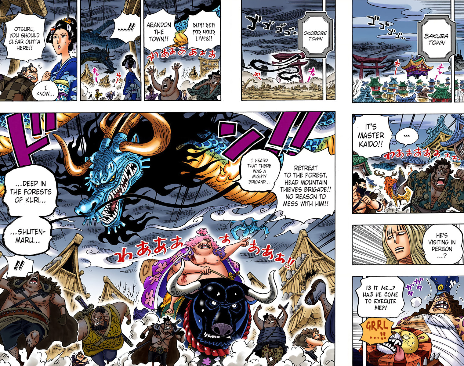 Read One Piece (Colored) chapter 922 image 5 on Lezhin