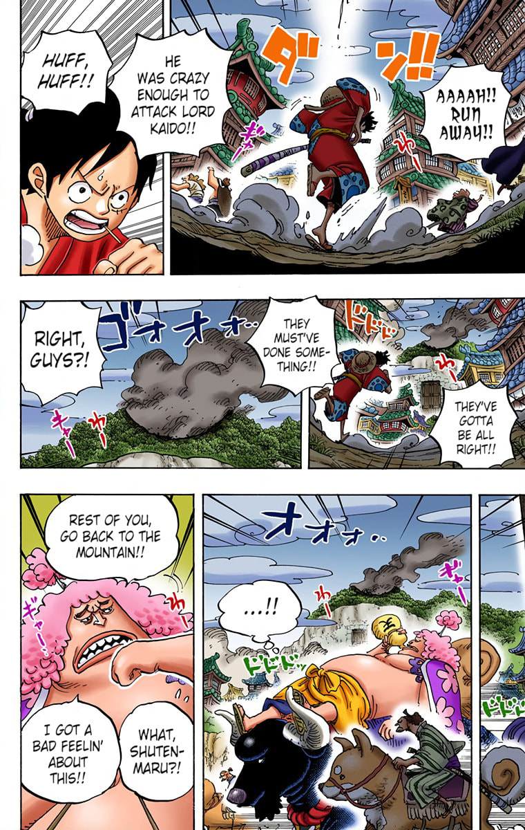 Read One Piece (Colored) chapter 923 image 2 on Lezhin