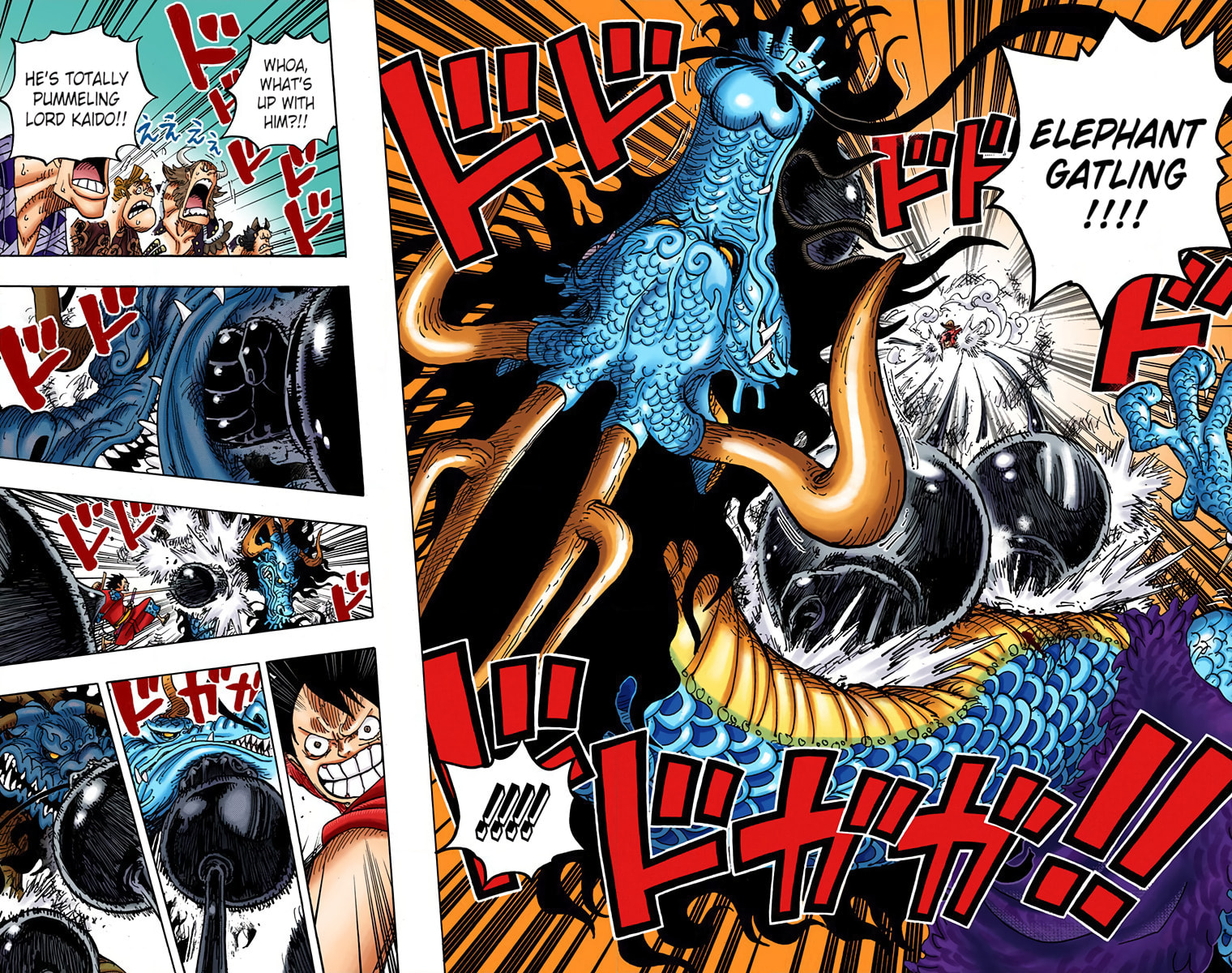 Read One Piece (Colored) chapter 923 image 8 on Lezhin