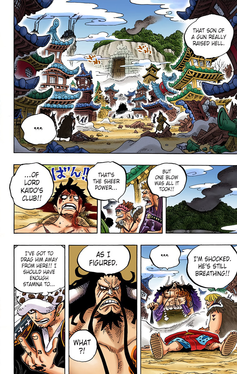 Read One Piece (Colored) chapter 924 image 1 on Lezhin