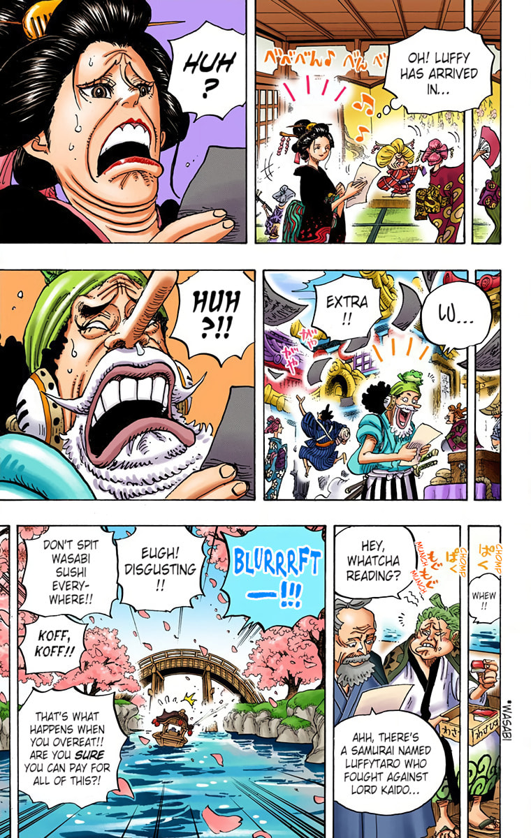 Read One Piece (Colored) chapter 924 image 10 on Lezhin