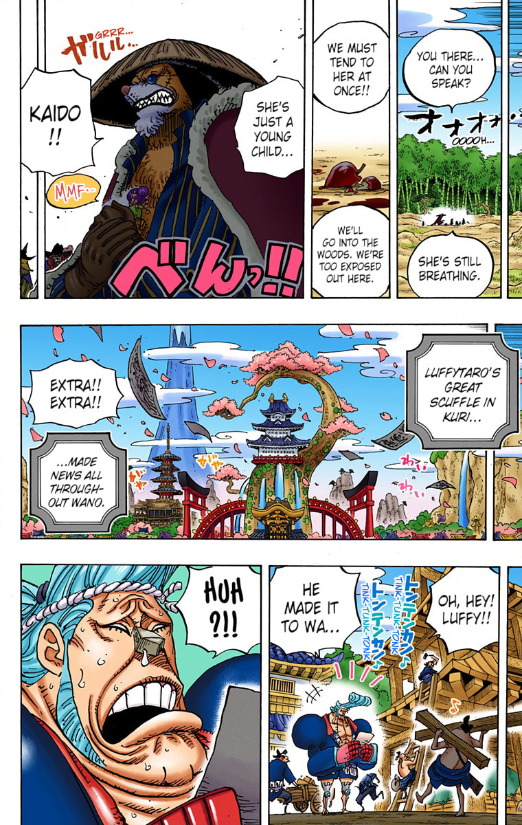 Read One Piece (Colored) chapter 924 image 9 on Lezhin