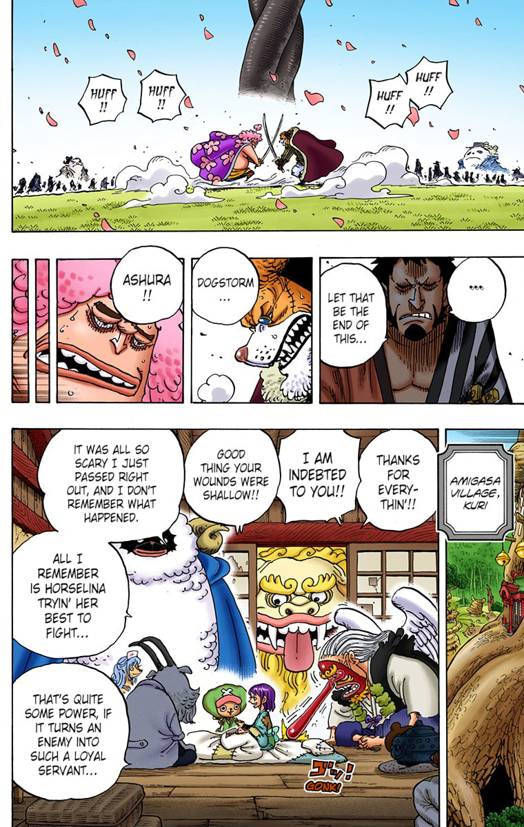 Read One Piece (Colored) chapter 925 image 12 on Lezhin