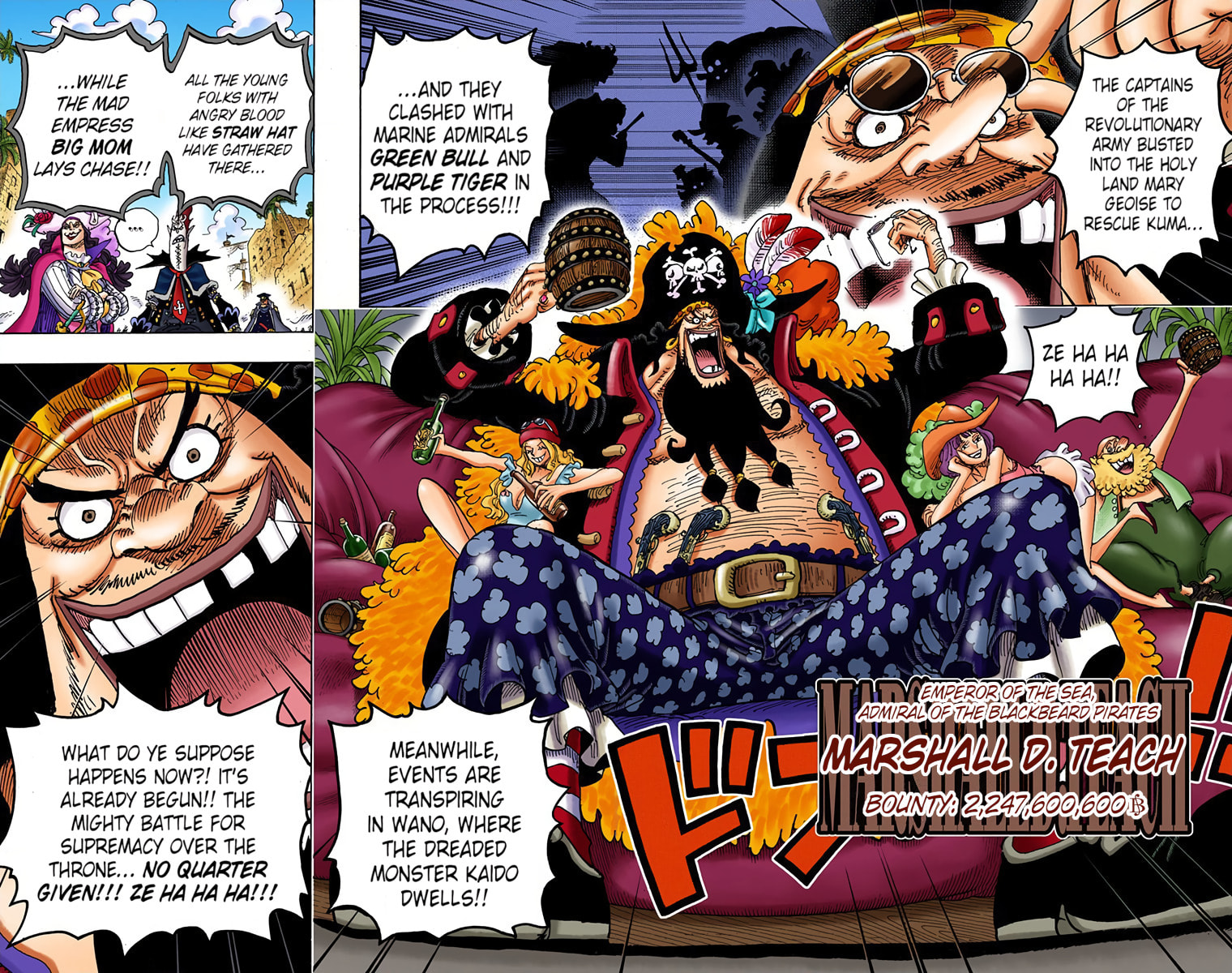 Read One Piece (Colored) chapter 925 image 9 on Lezhin
