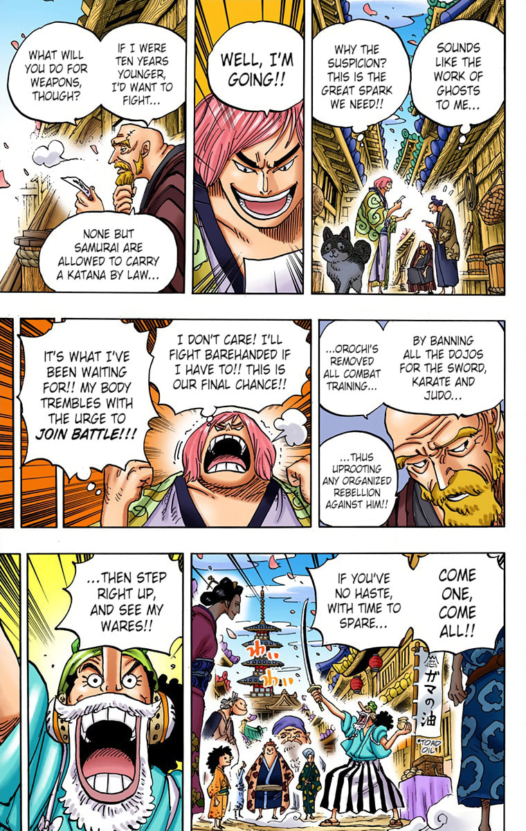 Read One Piece (Colored) chapter 926 image 4 on Lezhin
