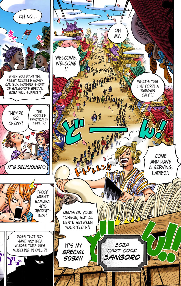 Read One Piece (Colored) chapter 926 image 8 on Lezhin