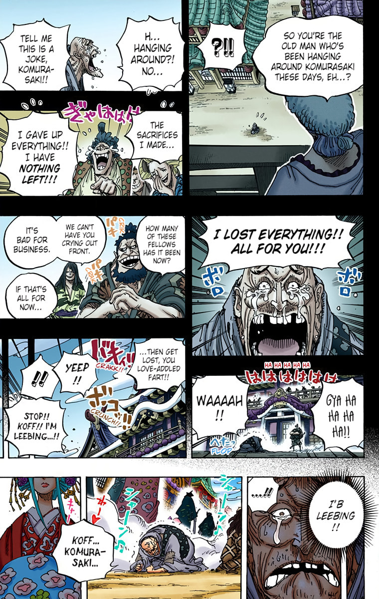 Read One Piece (Colored) chapter 928 image 12 on Lezhin