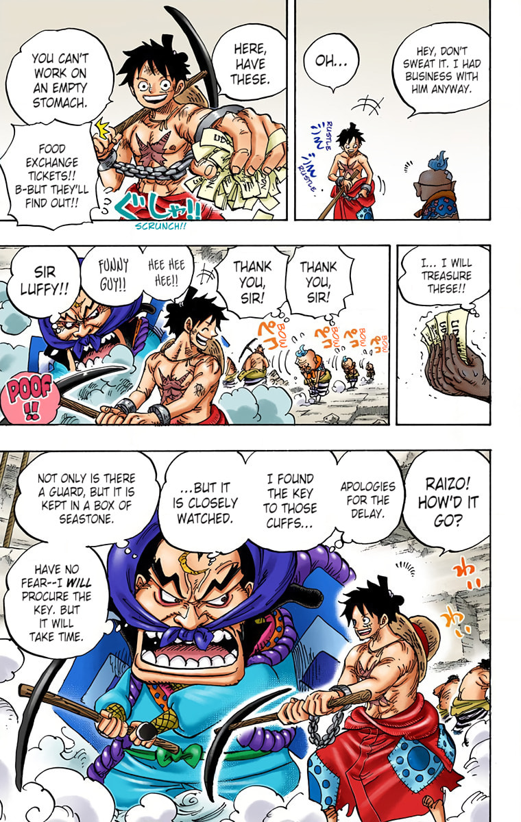 Read One Piece (Colored) chapter 928 image 2 on Lezhin