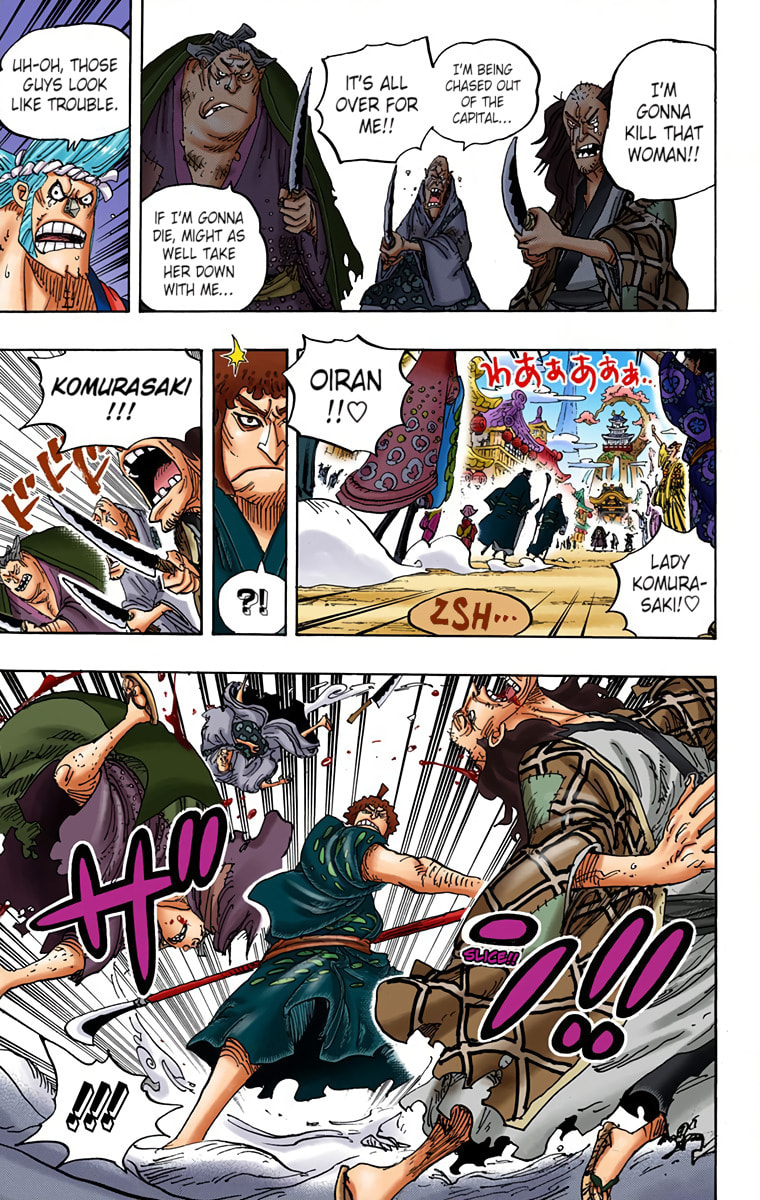 Read One Piece (Colored) chapter 928 image 6 on Lezhin