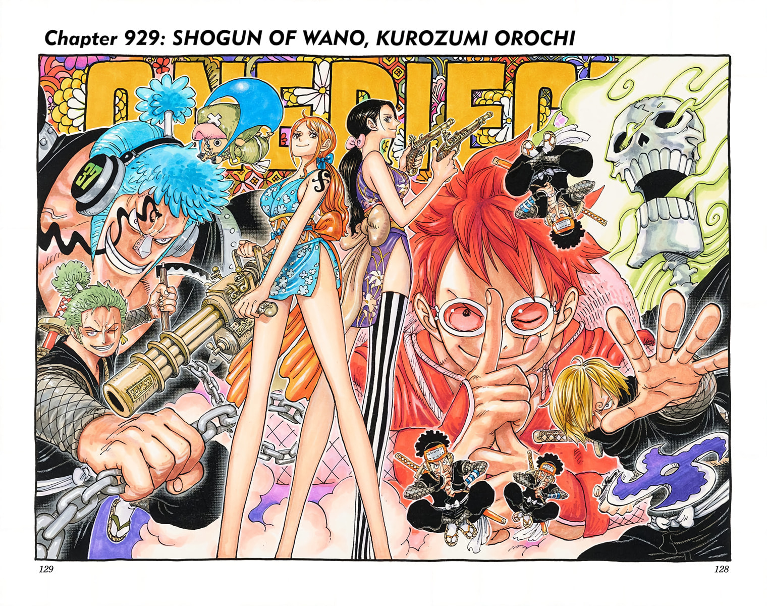 Read One Piece (Colored) chapter 929 image 0 on Lezhin