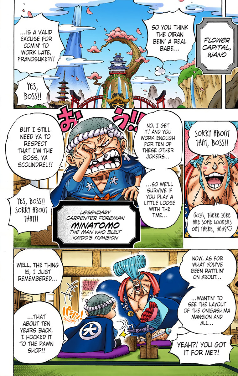 Read One Piece (Colored) chapter 929 image 1 on Lezhin