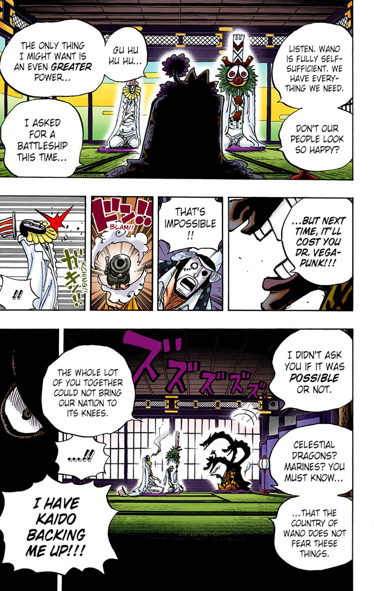 Read One Piece (Colored) chapter 929 image 10 on Lezhin