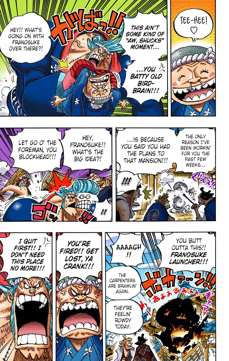 Read One Piece (Colored) chapter 929 image 2 on Lezhin