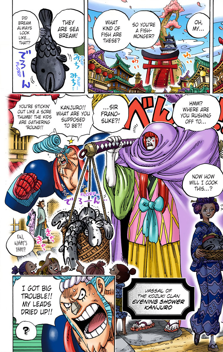 Read One Piece (Colored) chapter 929 image 3 on Lezhin