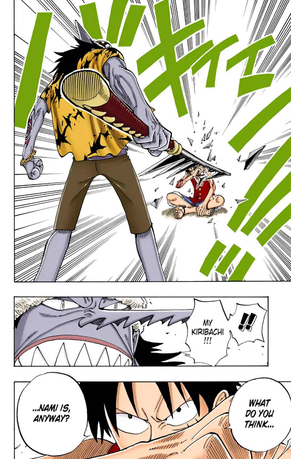 Read One Piece (Colored) chapter 93 image 1 on Lezhin