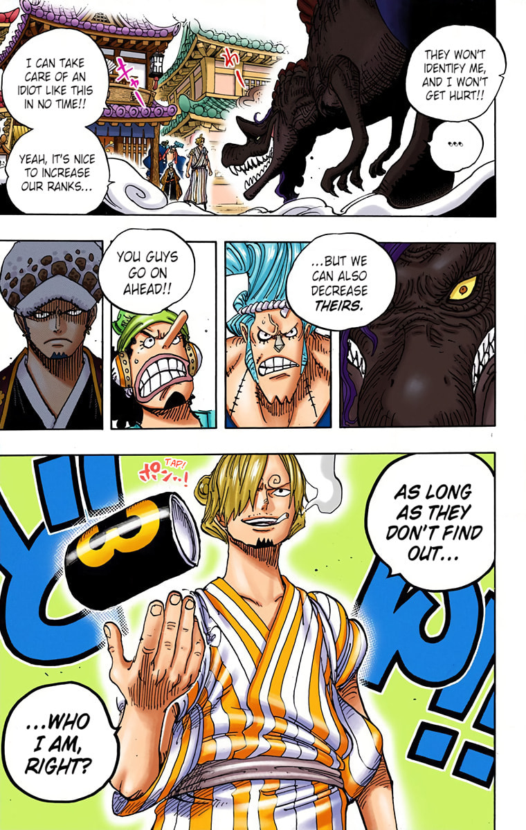 Read One Piece (Colored) chapter 930 image 14 on Lezhin
