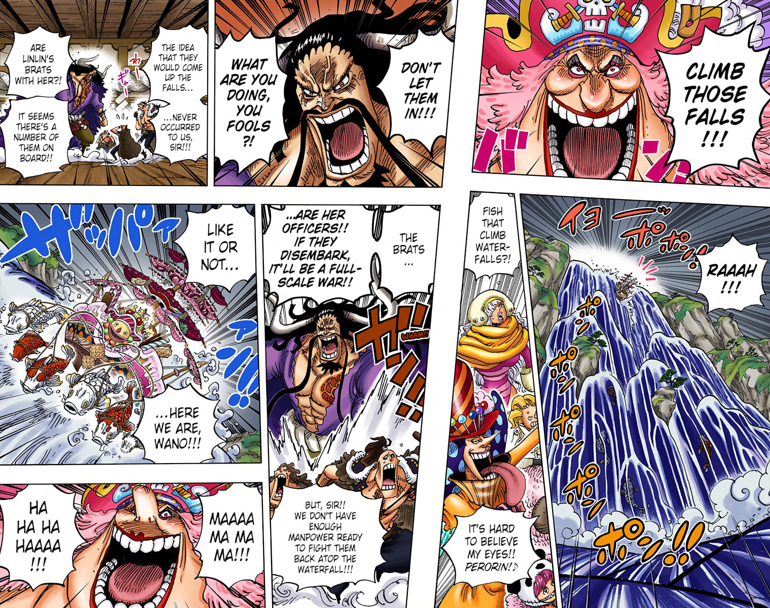 Read One Piece (Colored) chapter 930 image 7 on Lezhin