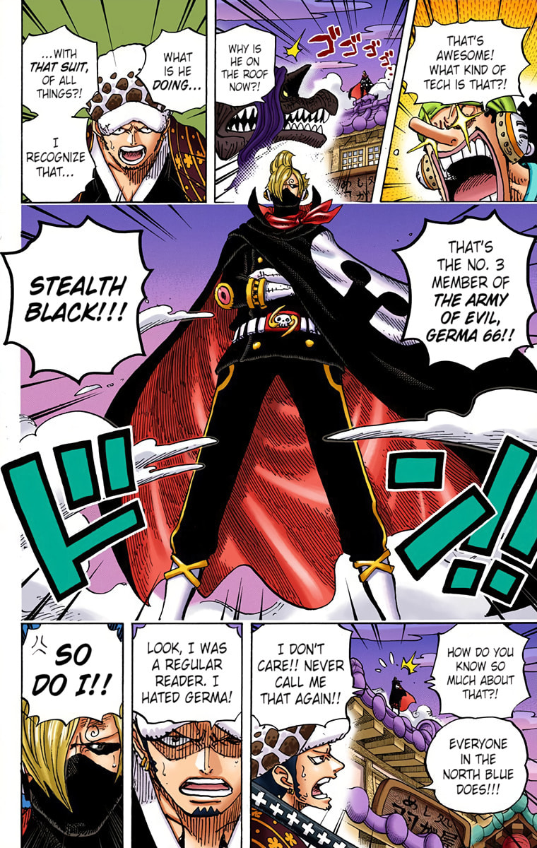 Read One Piece (Colored) chapter 931 image 3 on Lezhin