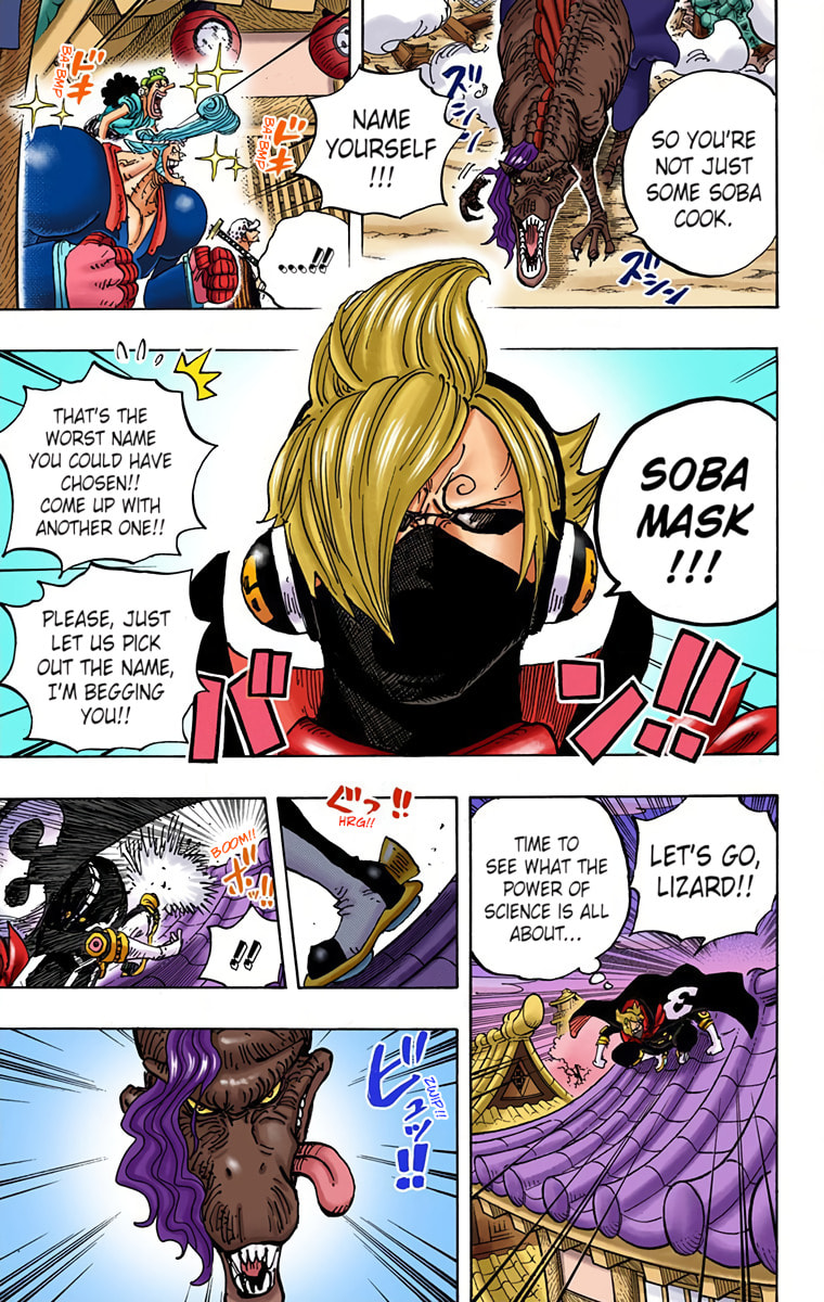 Read One Piece (Colored) chapter 931 image 4 on Lezhin