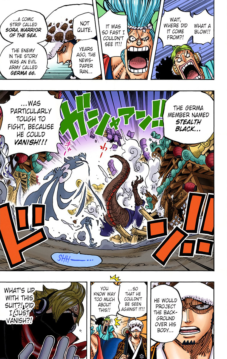 Read One Piece (Colored) chapter 931 image 6 on Lezhin
