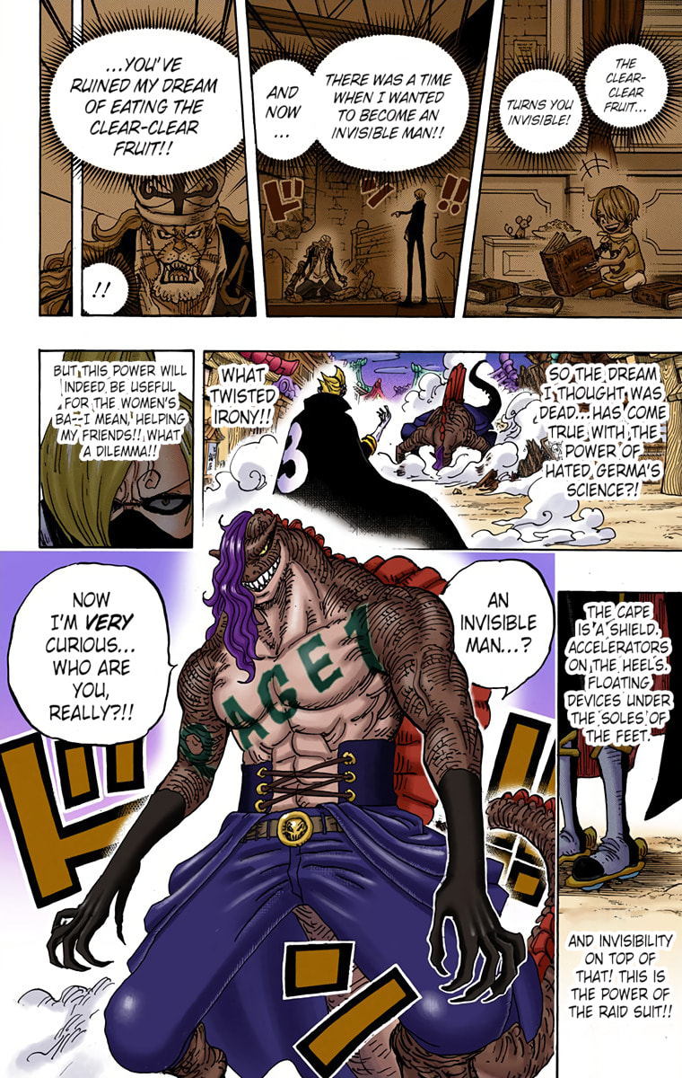 Read One Piece (Colored) chapter 931 image 7 on Lezhin