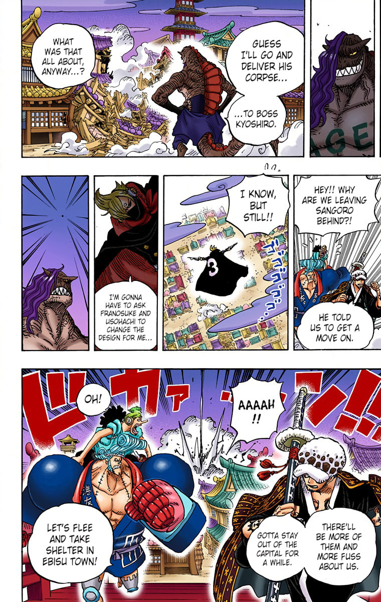 Read One Piece (Colored) chapter 931 image 9 on Lezhin