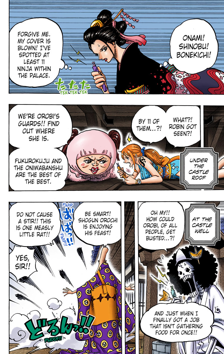 Read One Piece (Colored) chapter 932 image 5 on Lezhin