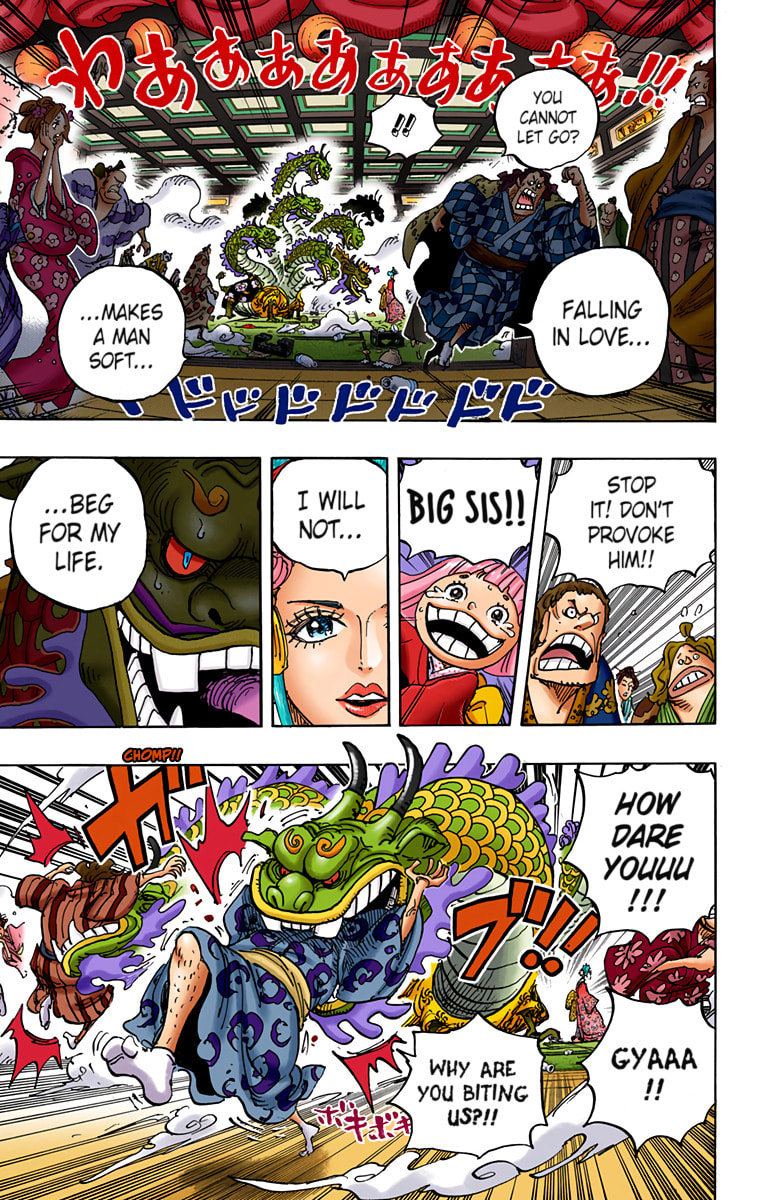 Read One Piece (Colored) chapter 933 image 2 on Lezhin