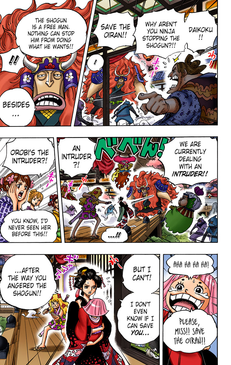 Read One Piece (Colored) chapter 933 image 4 on Lezhin