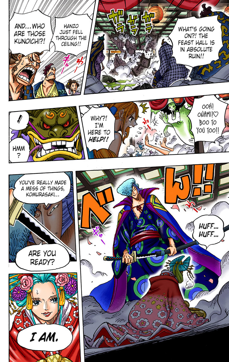 Read One Piece (Colored) chapter 933 image 9 on Lezhin