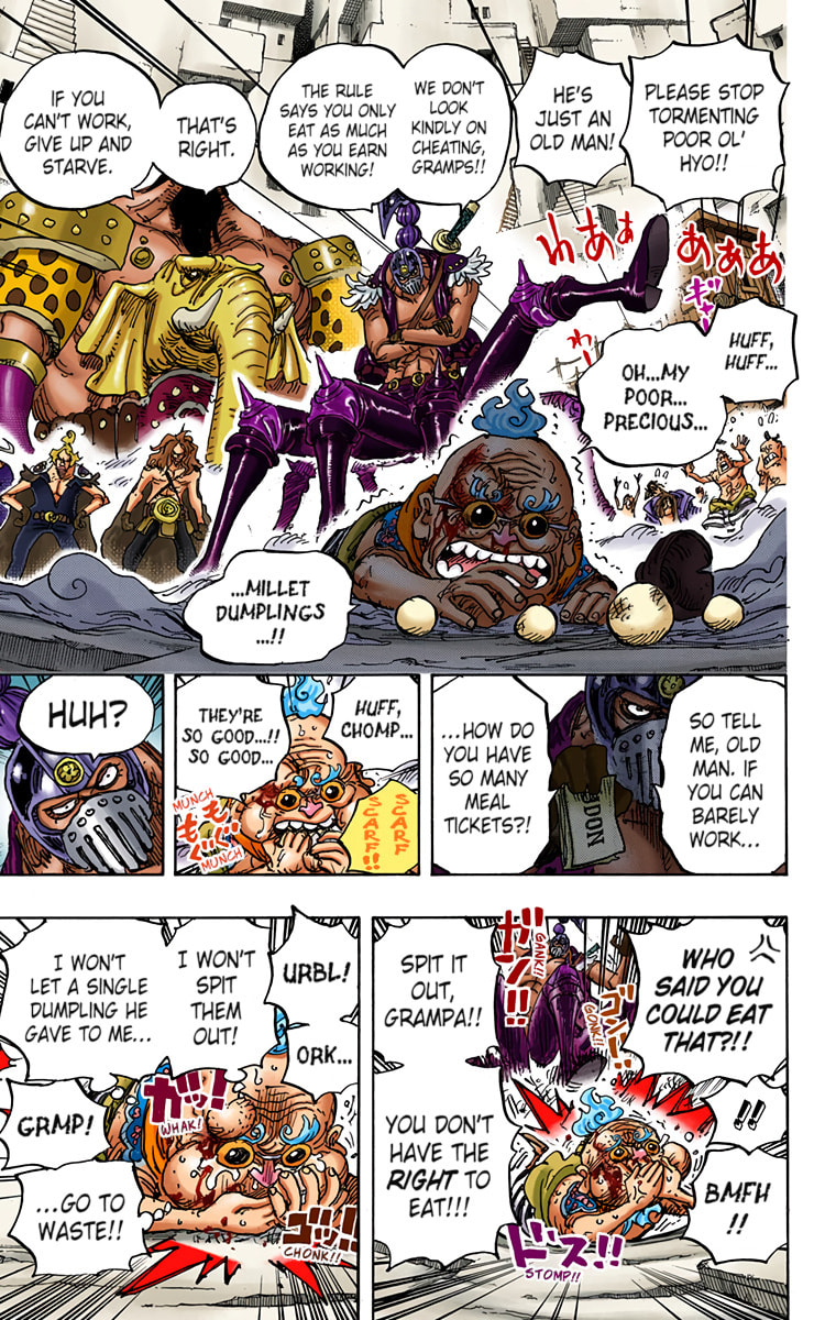 Read One Piece (Colored) chapter 934 image 12 on Lezhin