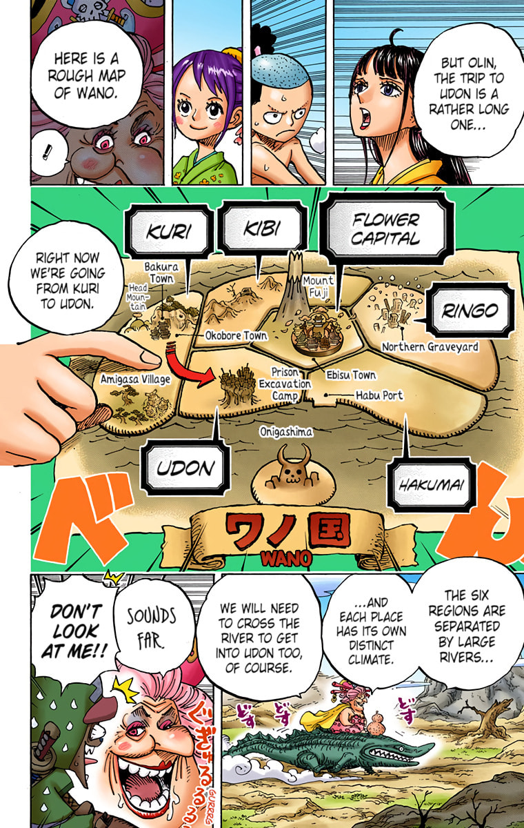 Read One Piece (Colored) chapter 934 image 5 on Lezhin