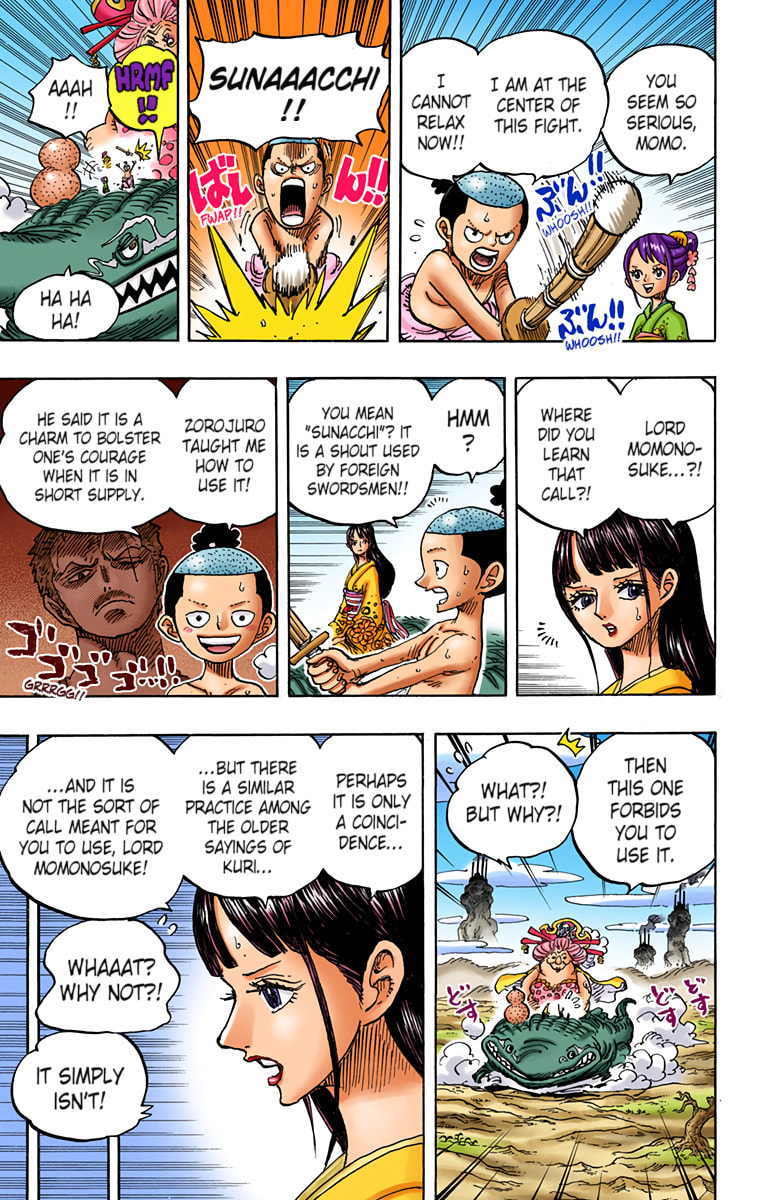 Read One Piece (Colored) chapter 934 image 6 on Lezhin