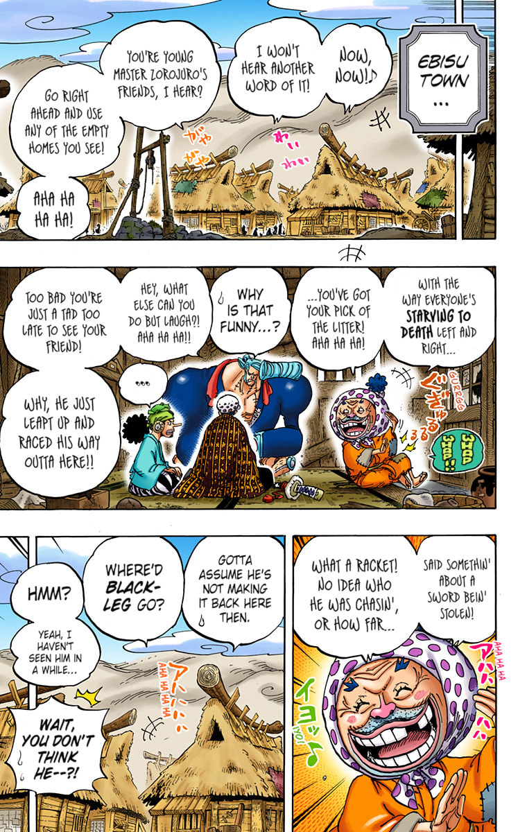 Read One Piece (Colored) chapter 935 image 9 on Lezhin