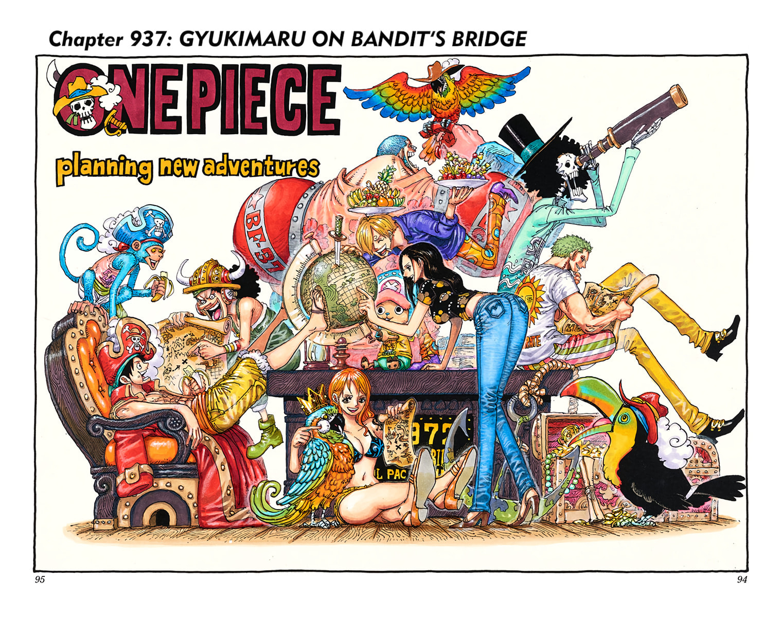 Read One Piece (Colored) chapter 937 image 0 on Lezhin