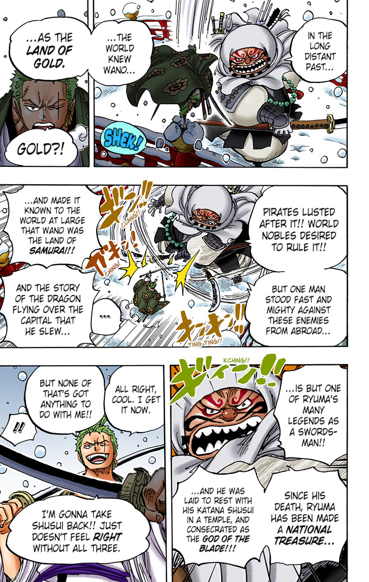 Read One Piece (Colored) chapter 937 image 6 on Lezhin