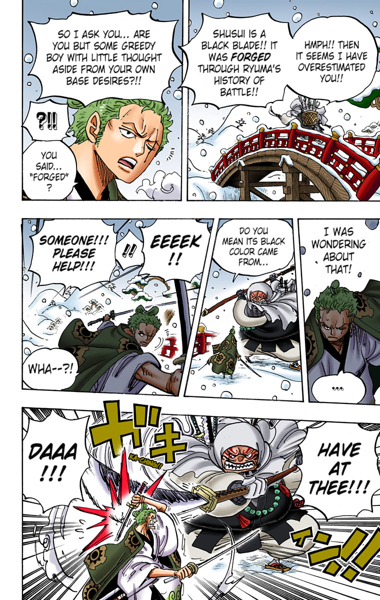 Read One Piece (Colored) chapter 937 image 7 on Lezhin