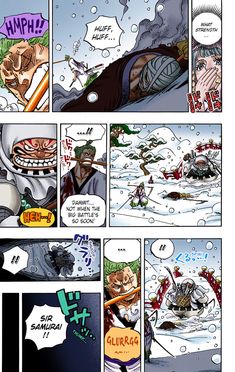 Read One Piece (Colored) chapter 938 image 2 on Lezhin