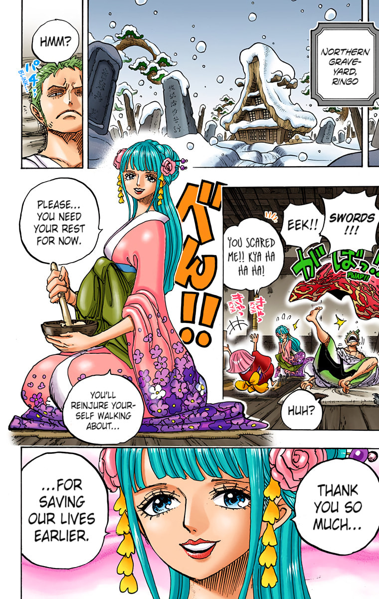 Read One Piece (Colored) chapter 938 image 9 on Lezhin