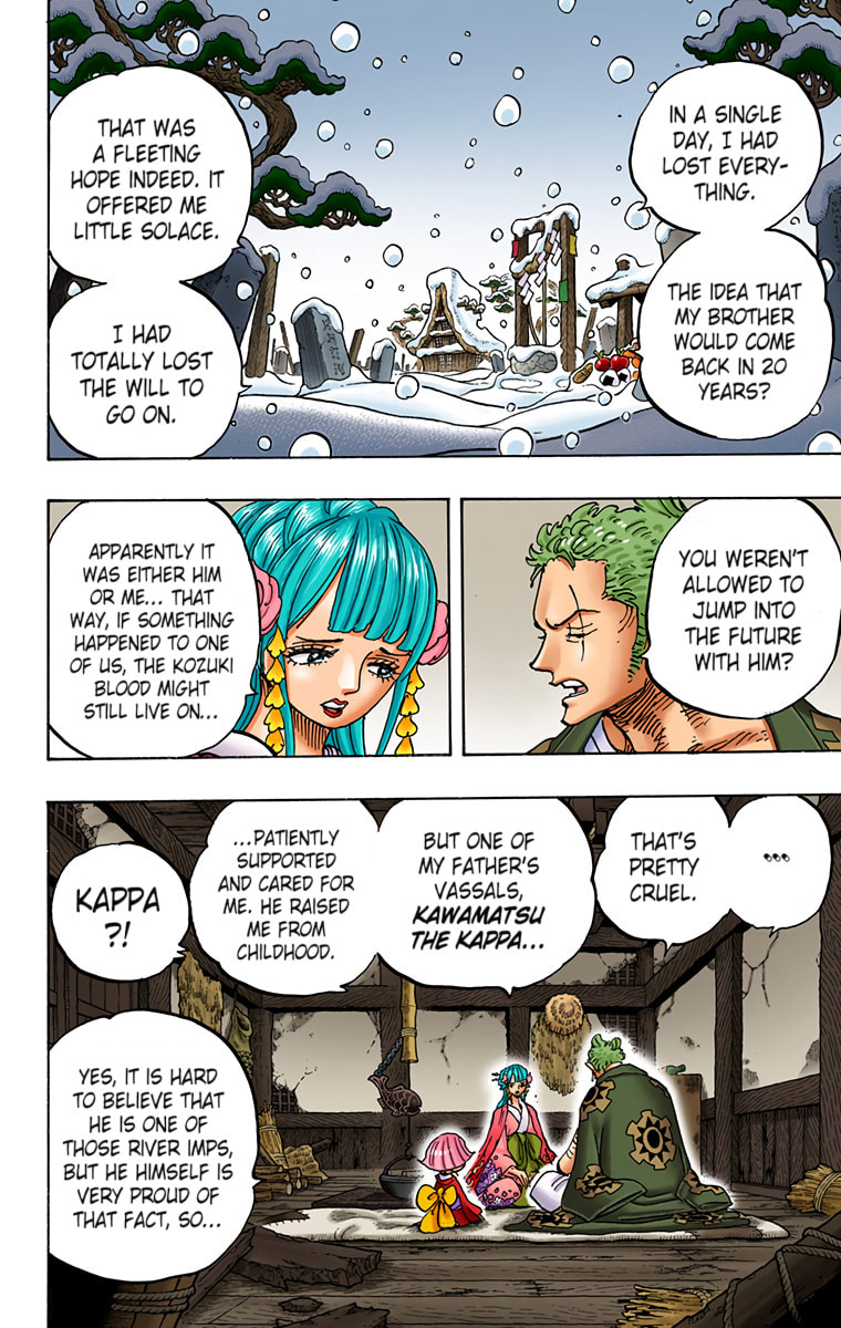 Read One Piece (Colored) chapter 939 image 3 on Lezhin