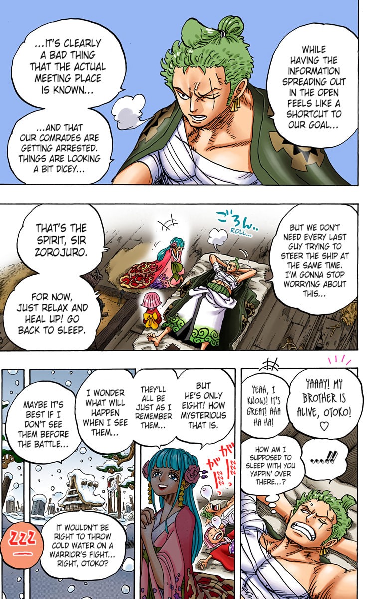 Read One Piece (Colored) chapter 939 image 6 on Lezhin