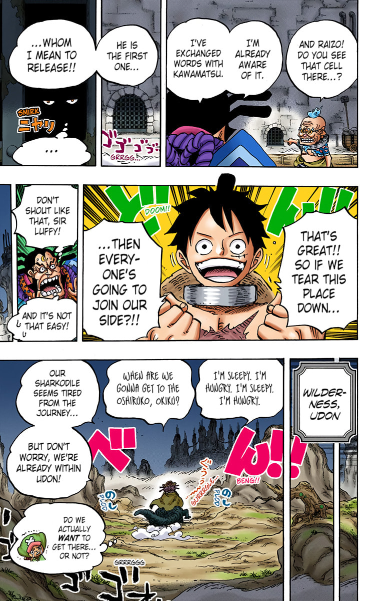 Read One Piece (Colored) chapter 940 image 16 on Lezhin
