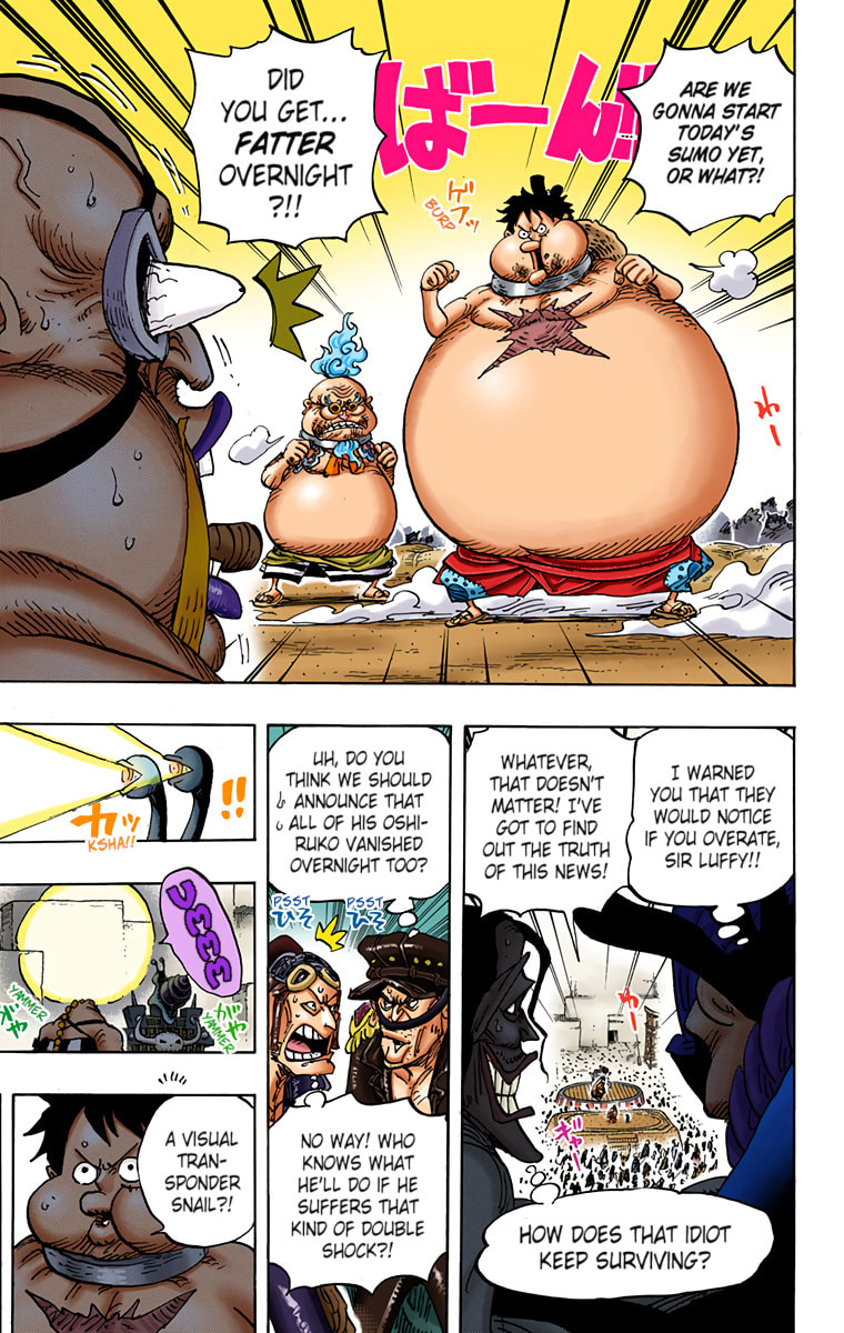 Read One Piece (Colored) chapter 941 image 6 on Lezhin