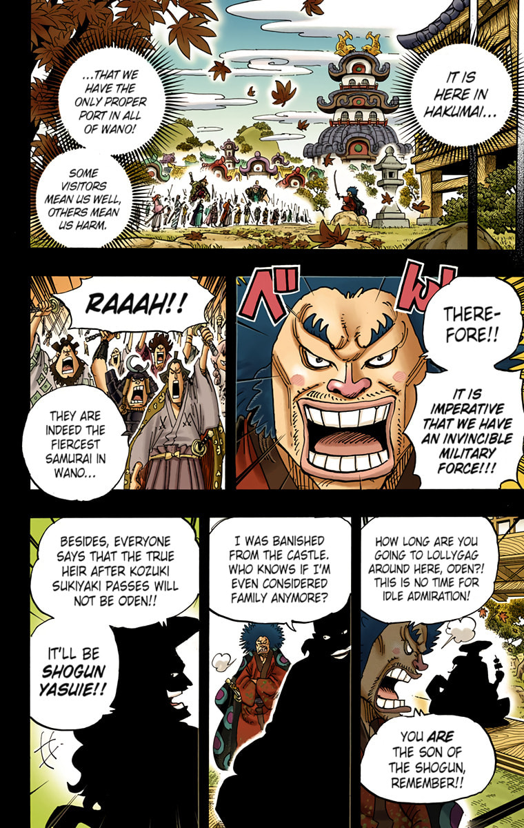 Read One Piece (Colored) chapter 942 image 1 on Lezhin
