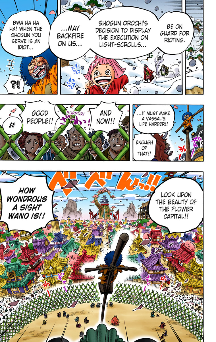 Read One Piece (Colored) chapter 942 image 5 on Lezhin