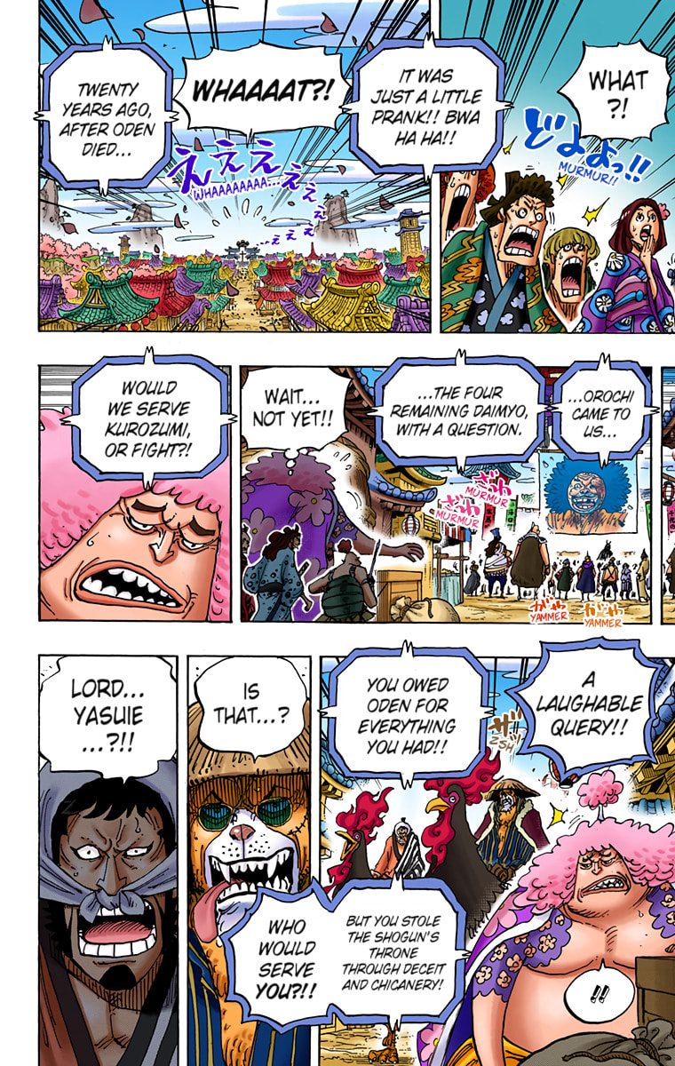 Read One Piece (Colored) chapter 942 image 8 on Lezhin
