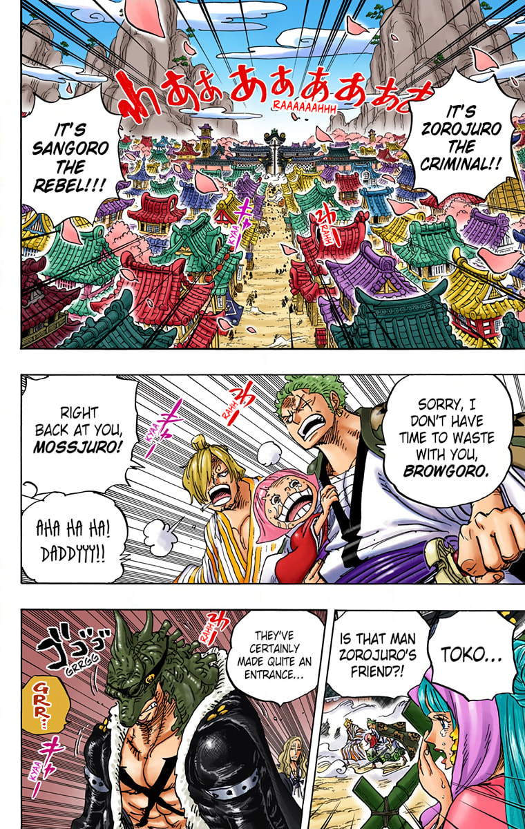 Read One Piece (Colored) chapter 944 image 1 on Lezhin