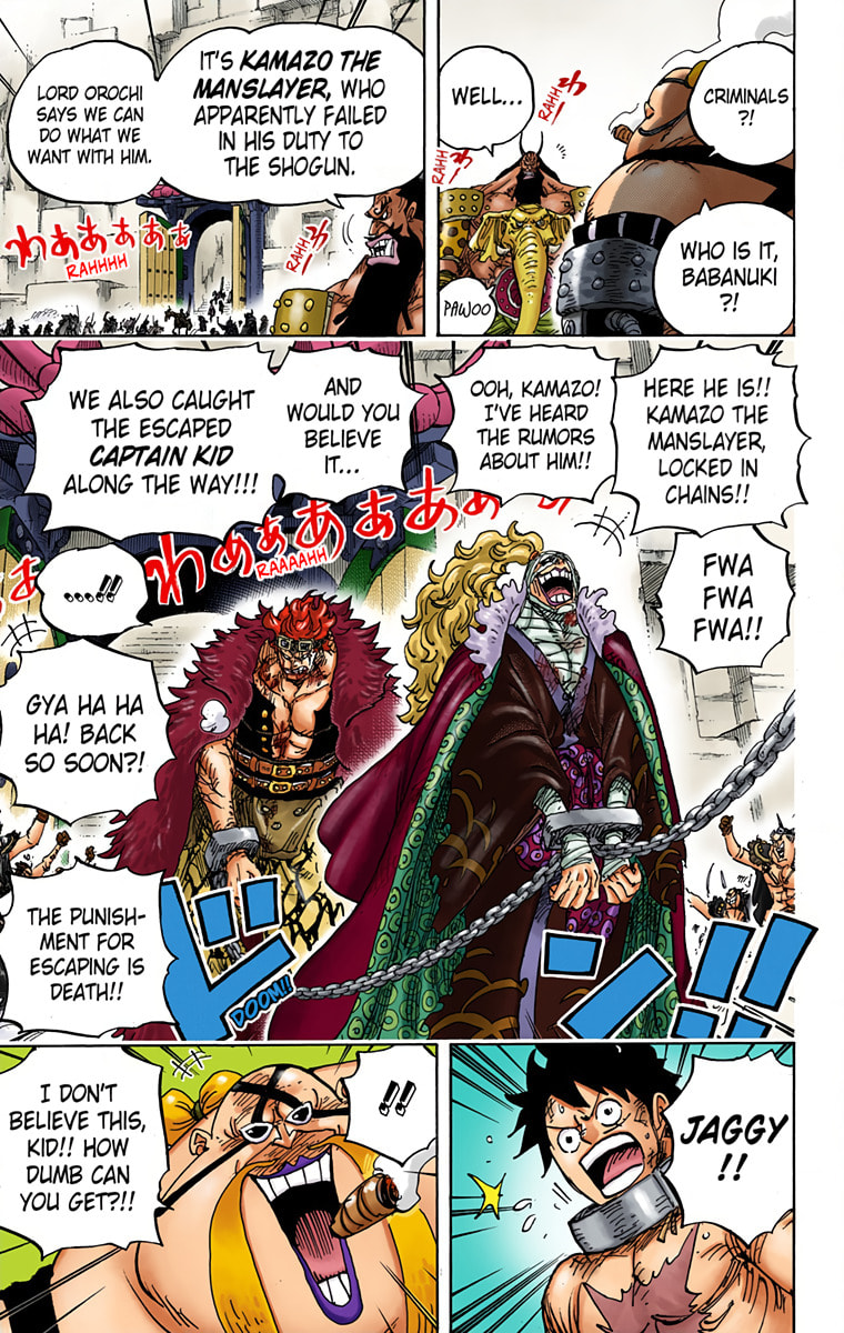 Read One Piece (Colored) chapter 944 image 10 on Lezhin